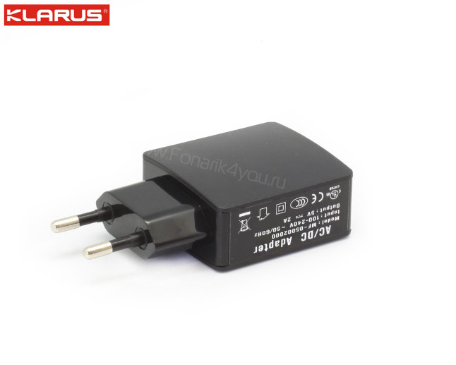 Klarus USB 2 Ампера