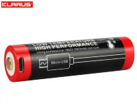 Аккумулятор Klarus 18GT-LT29UR 2900 mAh (-40°C)(+USB порт зарядки)