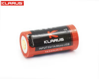 Аккумулятор Klarus 16340 700 mAh